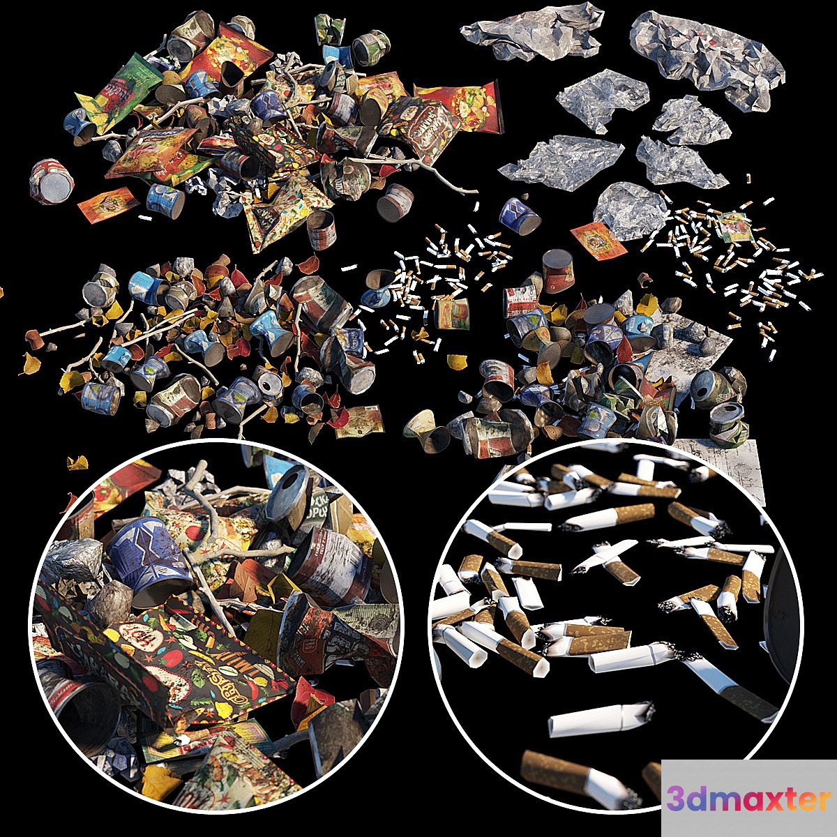 Garbage 3D Max