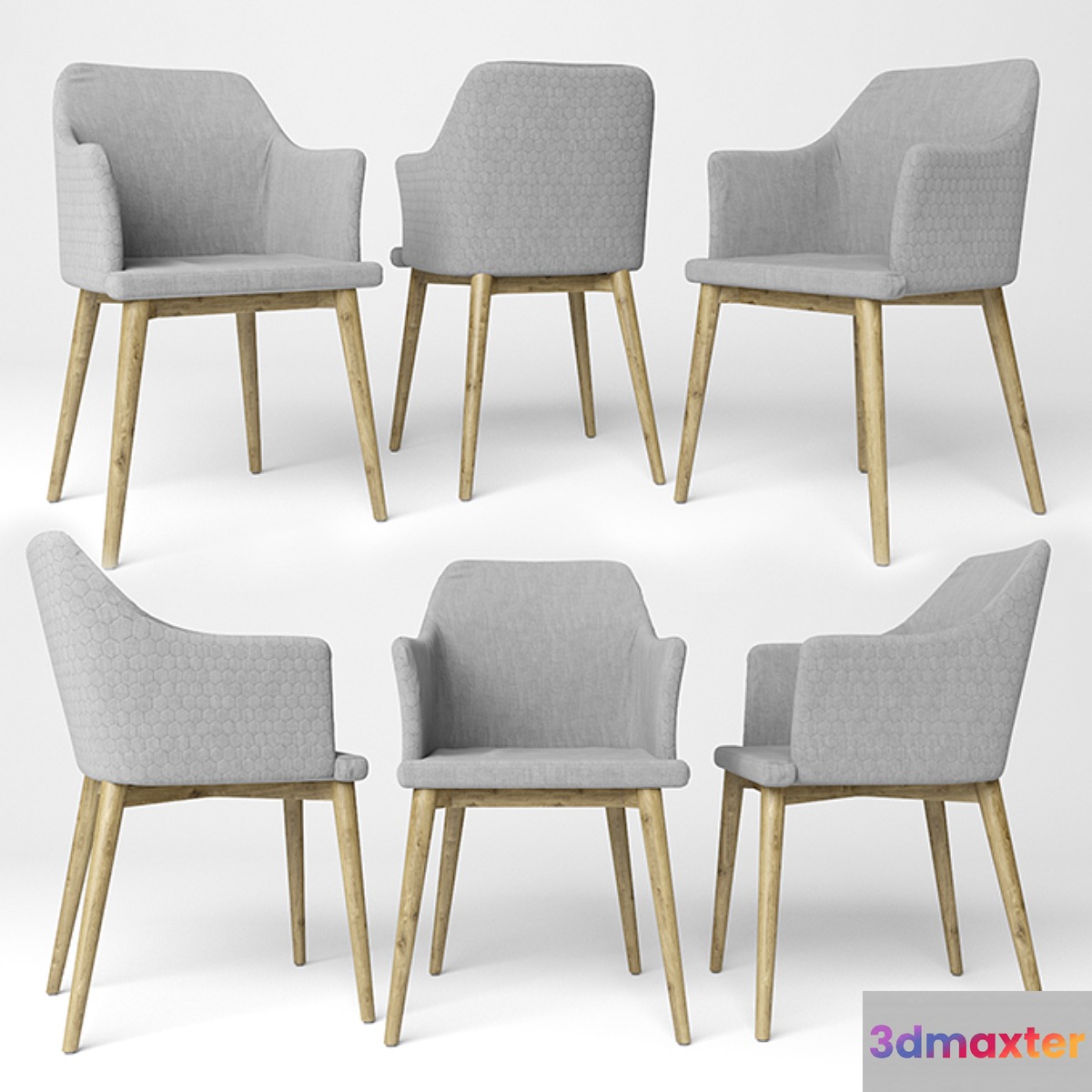 La Forma Danai Dining Chair 3D Max