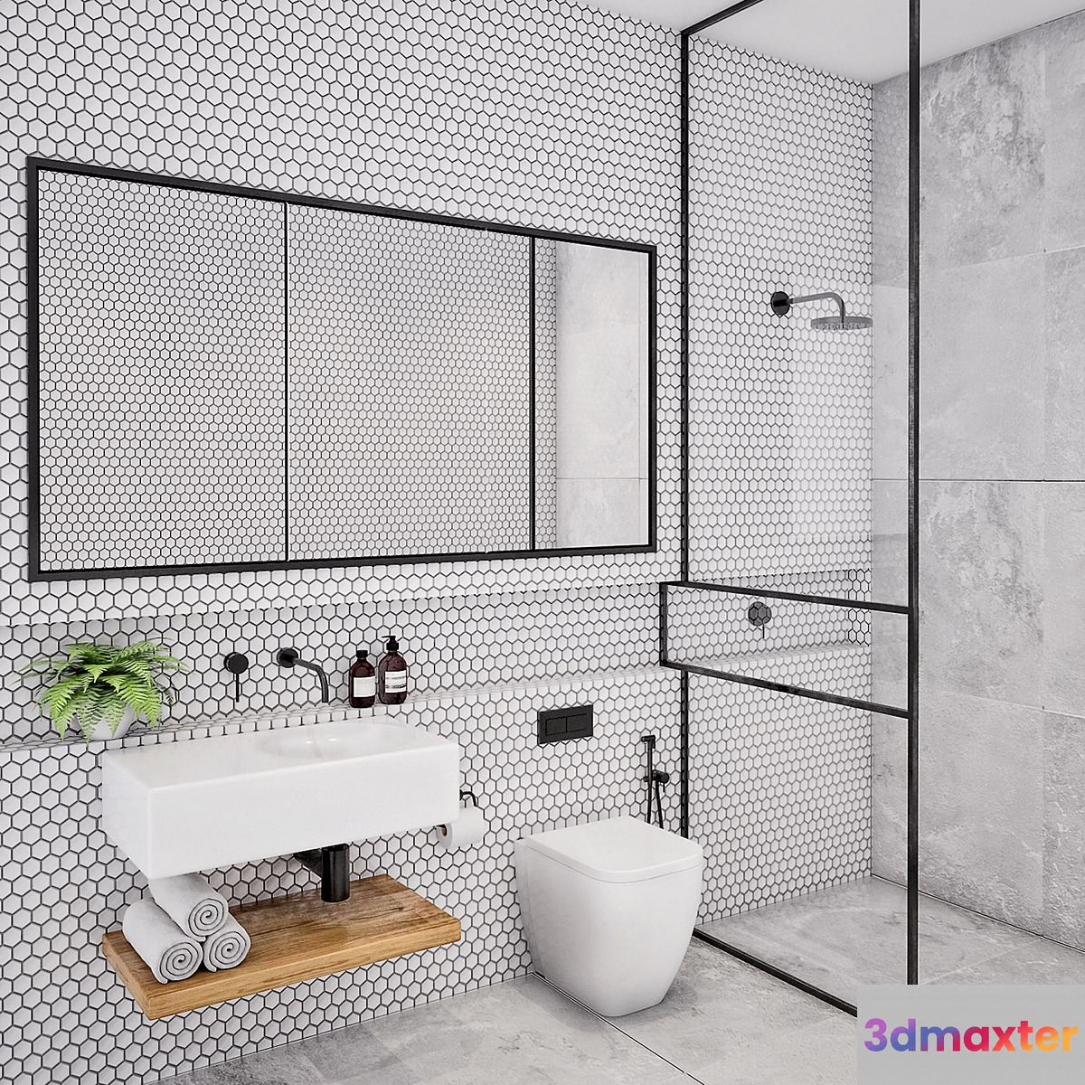 Bathroom Set 3 - No.4