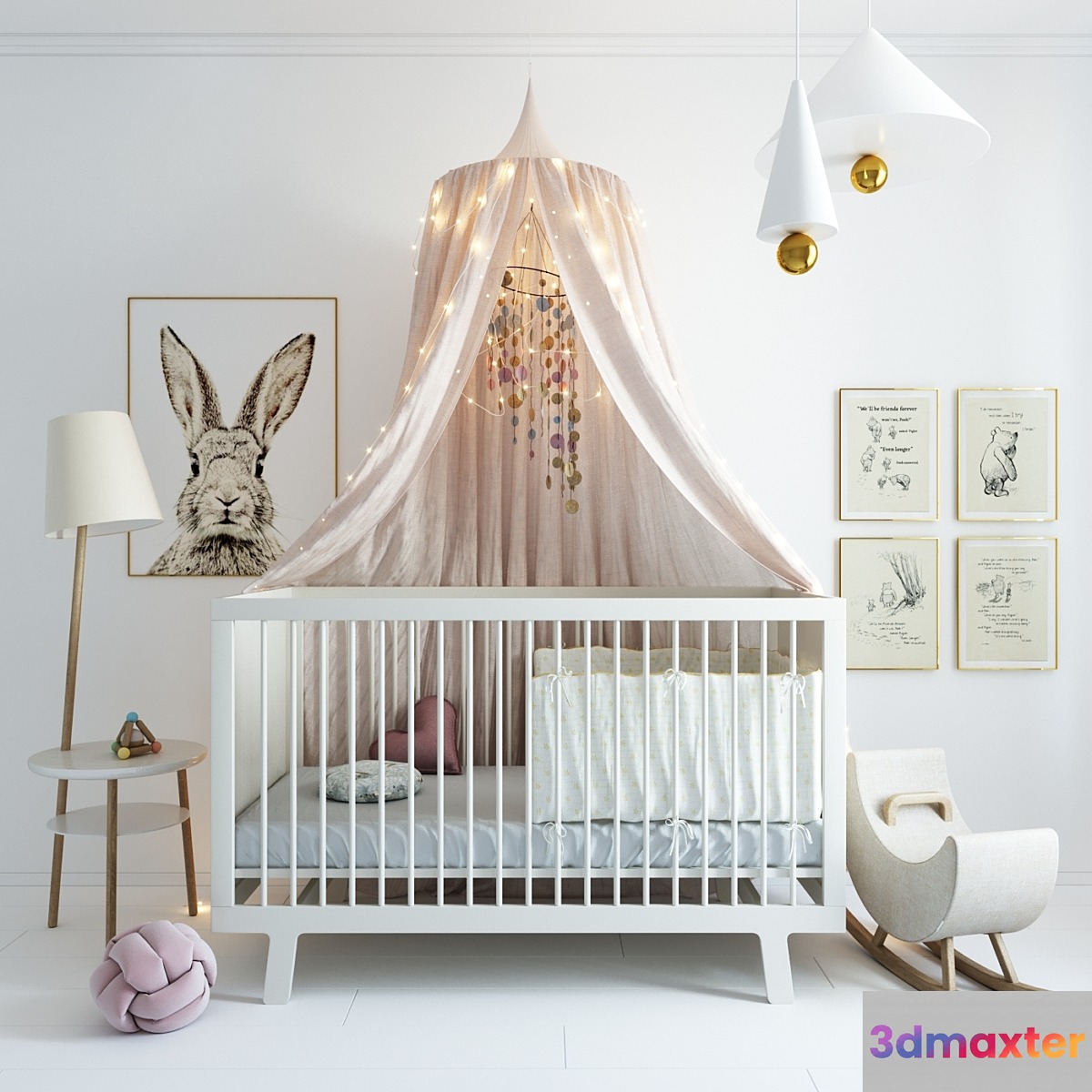 baby set 3D Max