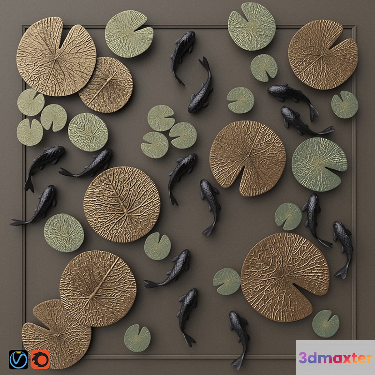 NAGA wall decor set 1