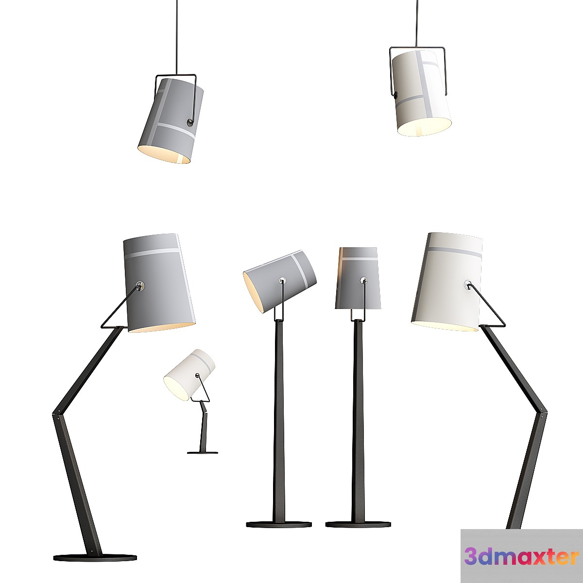 Foscarini Diesel Fork Lamp Shade 3D Max