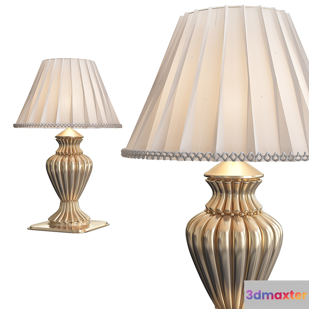 Classic table lamp - No.2 3D Max