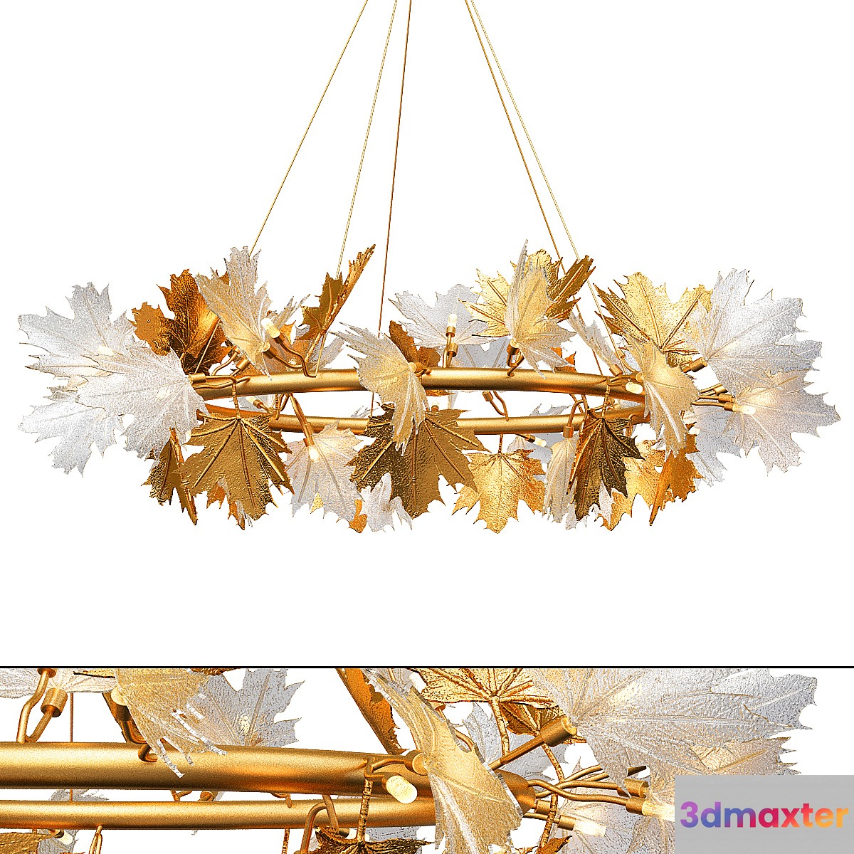 Advanced Villas castles showcase chandelier