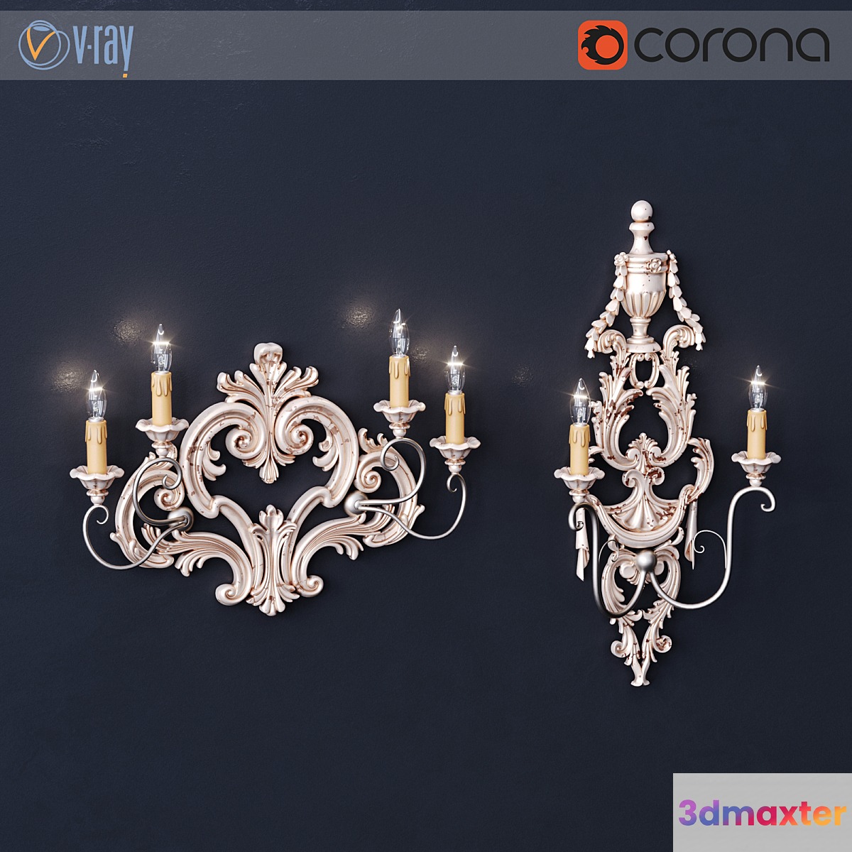 Wall light fixtures Silvano Grifoni 3D Max