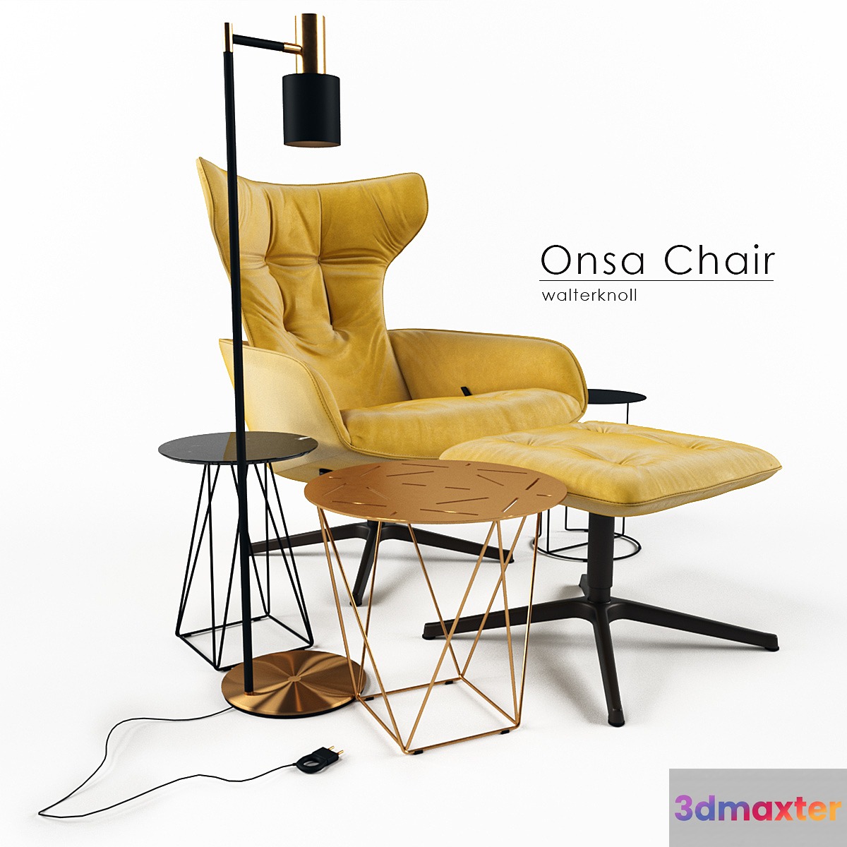 Walterknoll Onsa Chair 3D Max