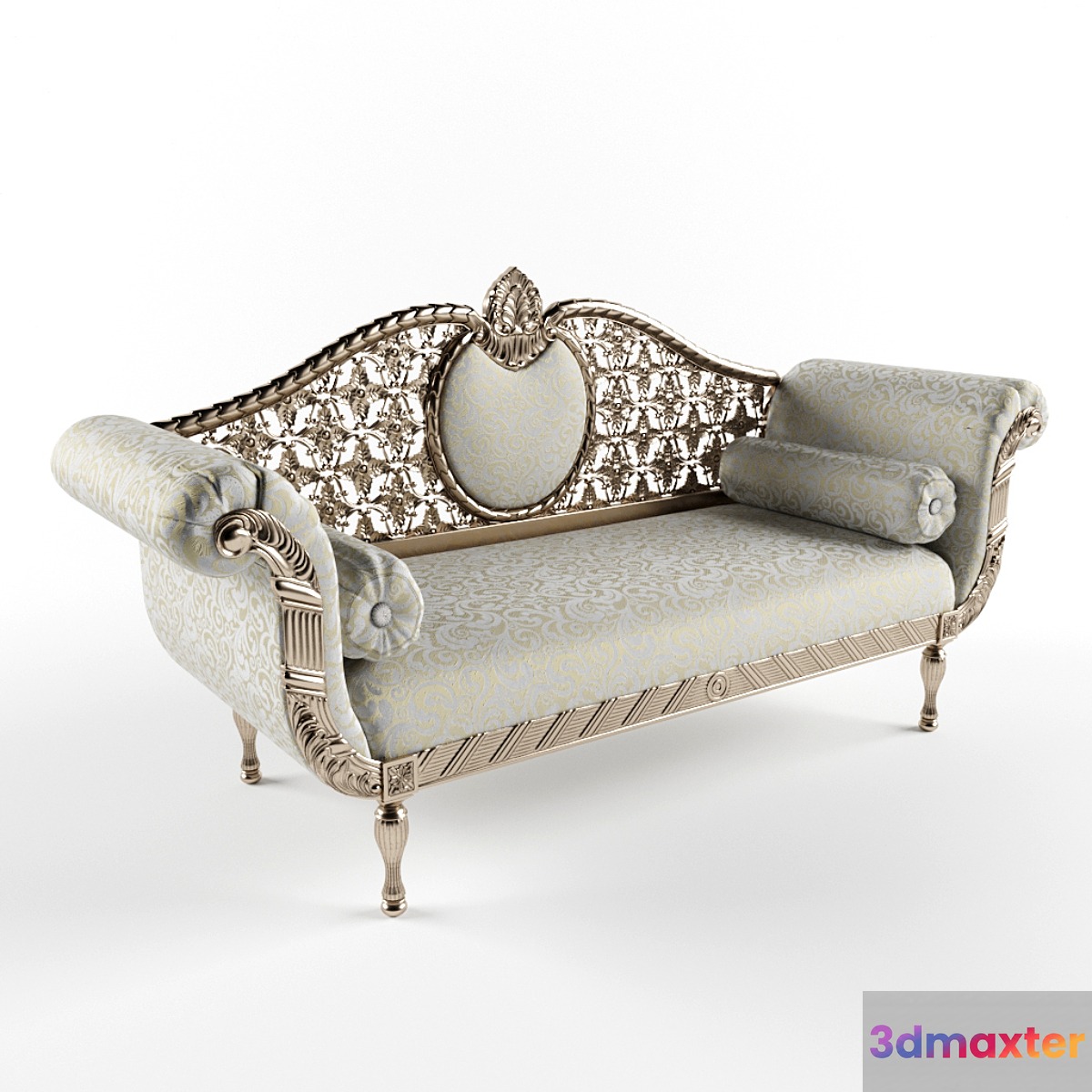 Dordogne Chaise Longue by La Maison Boutique 3D Max