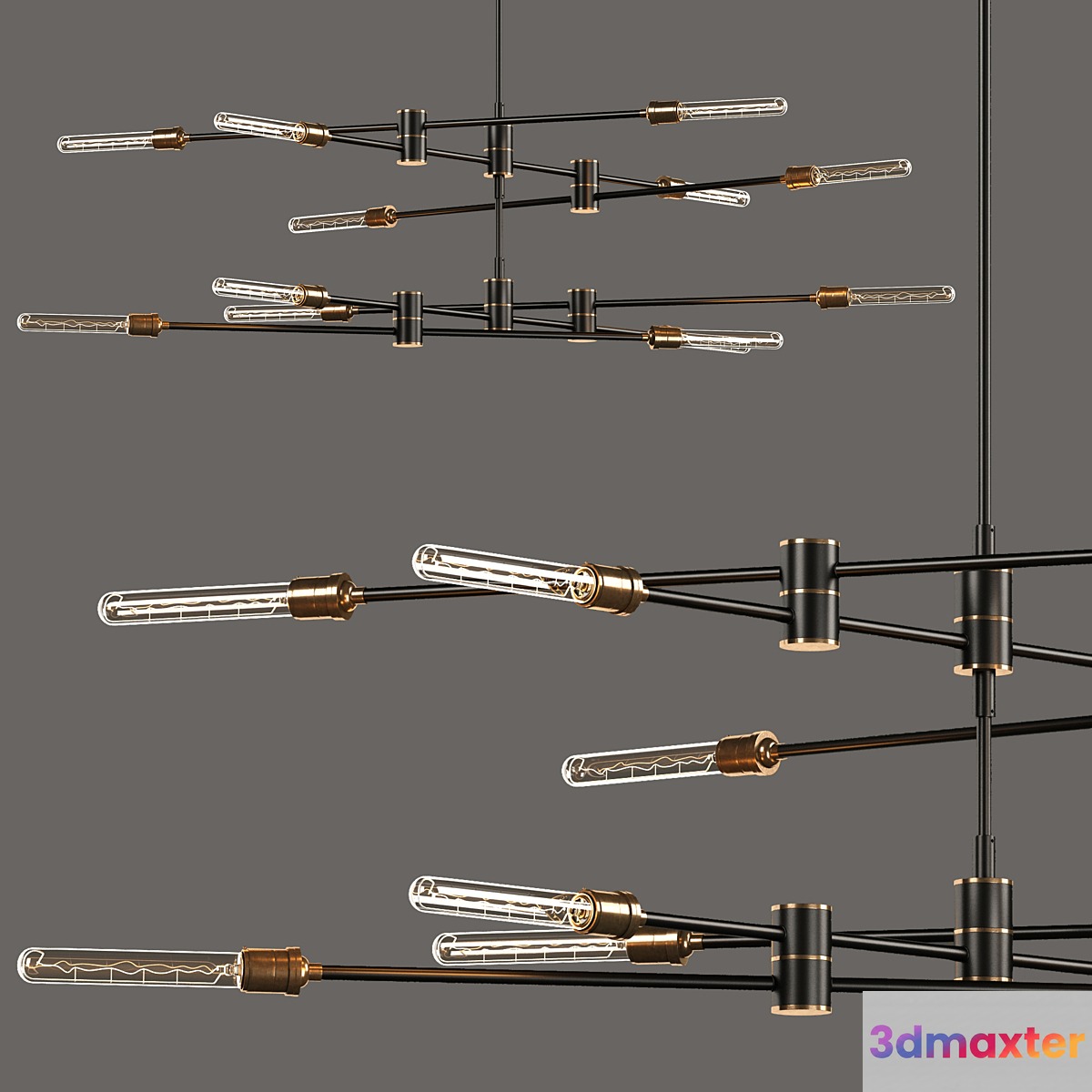 RESTORATION HARDWARE - KINETIC collection 3 in 1 3D Max
