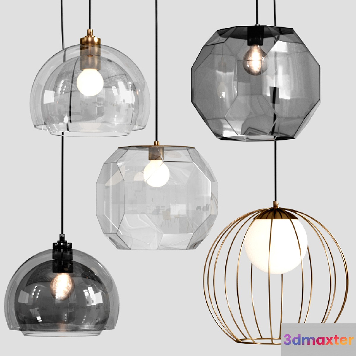 CB2 pendant light set CB2 pendant light set