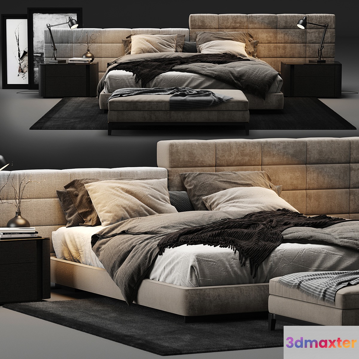 Minotti - Lawrence Bed - No.5