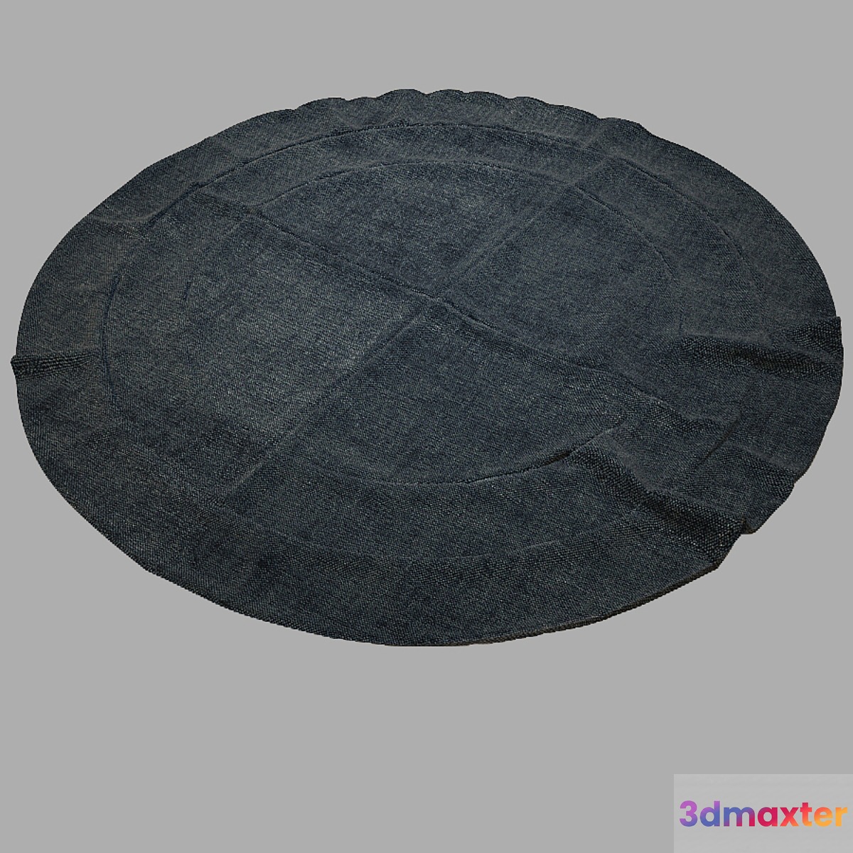 Round Carpet. 3D Max