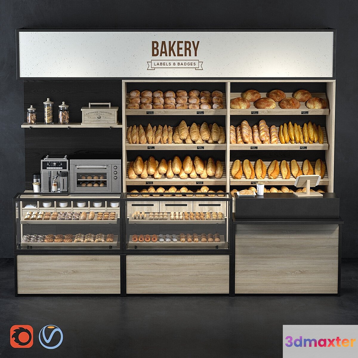 Bakery - No.2 3D Max