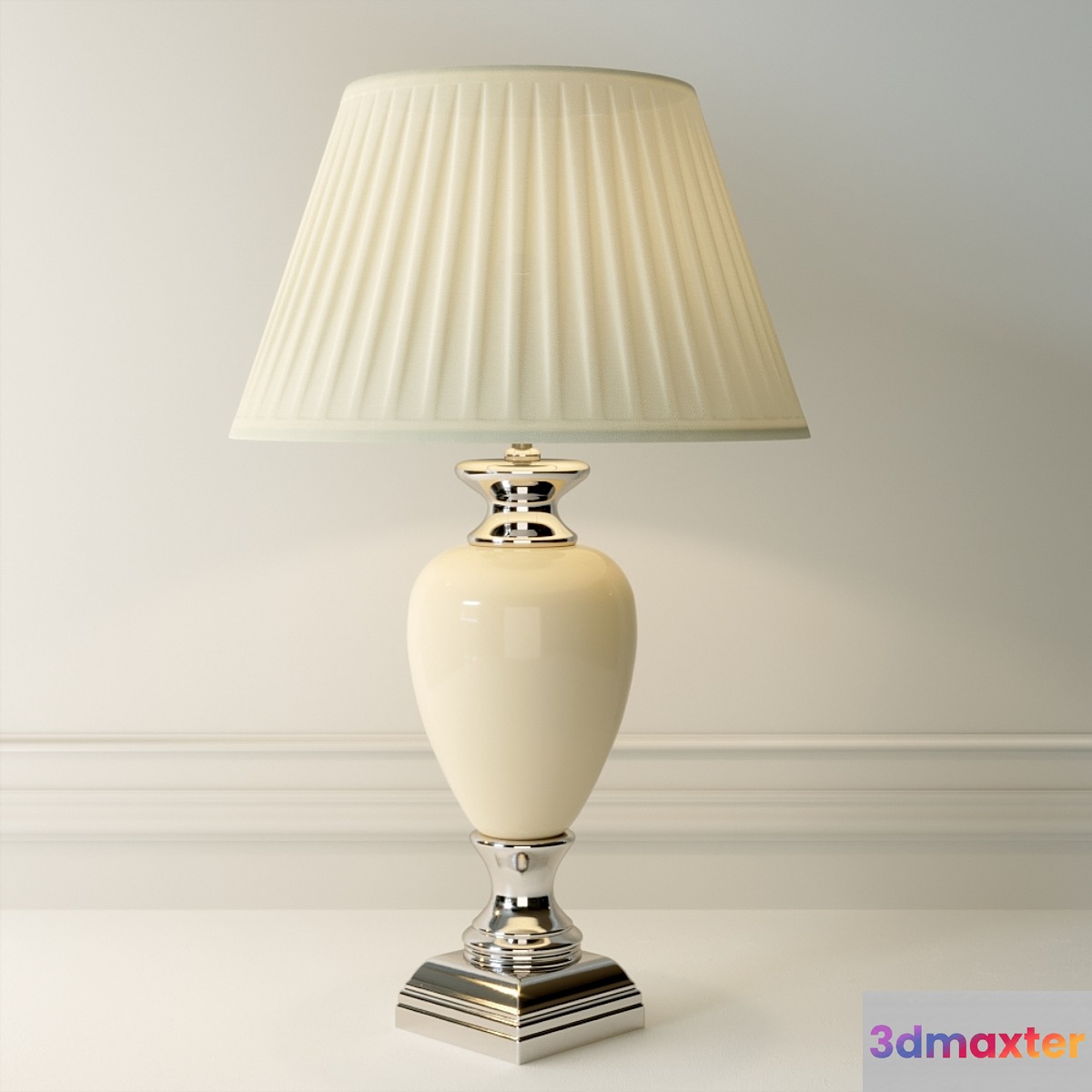 Ceramic table lamp A5199LT-1WH SPHERE 3D Max