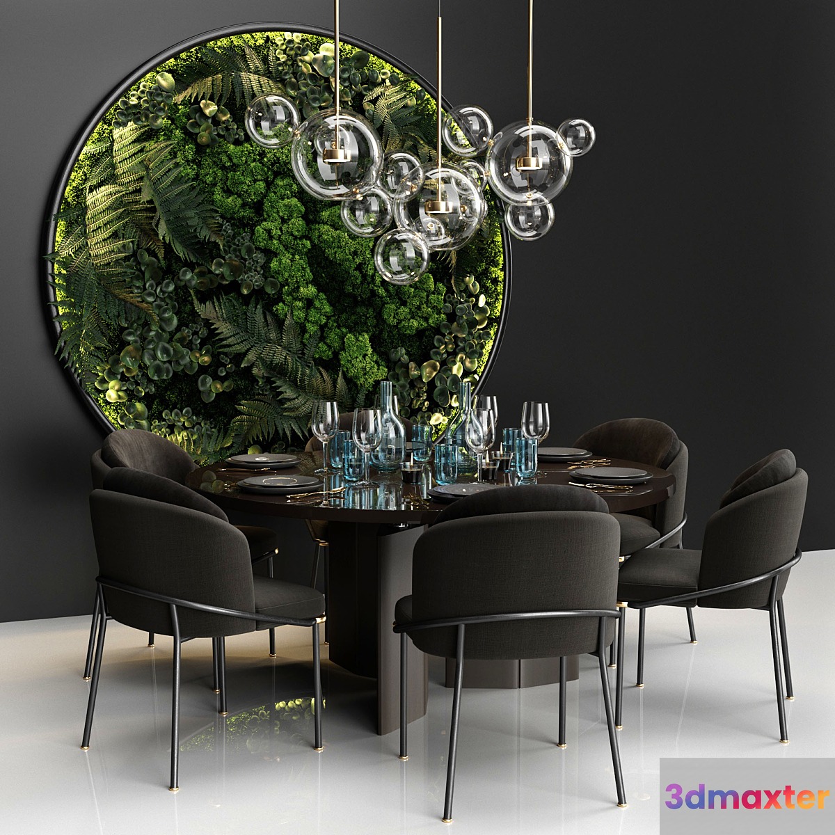 Minotti set 3D Max