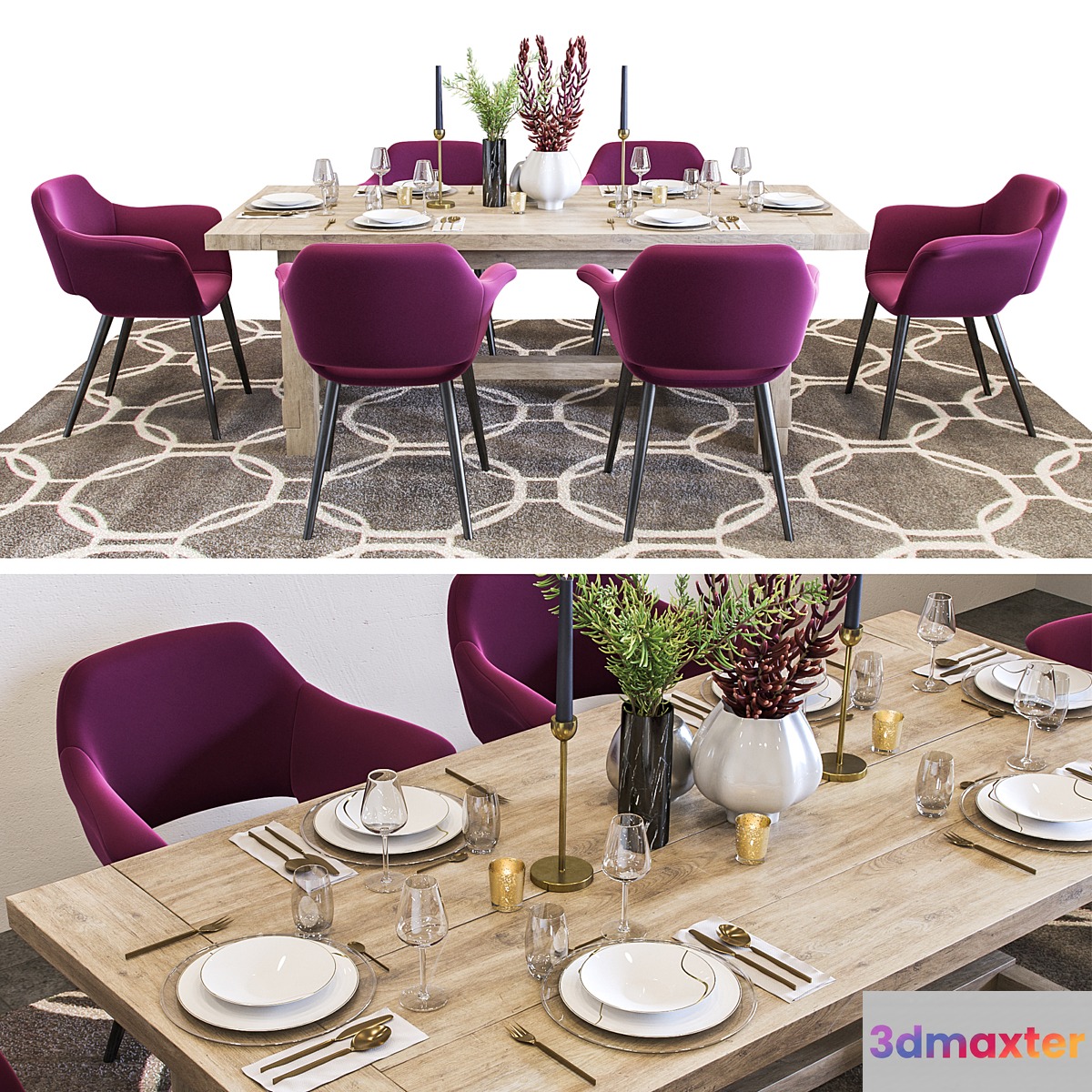 Denona Restaurant Table Set