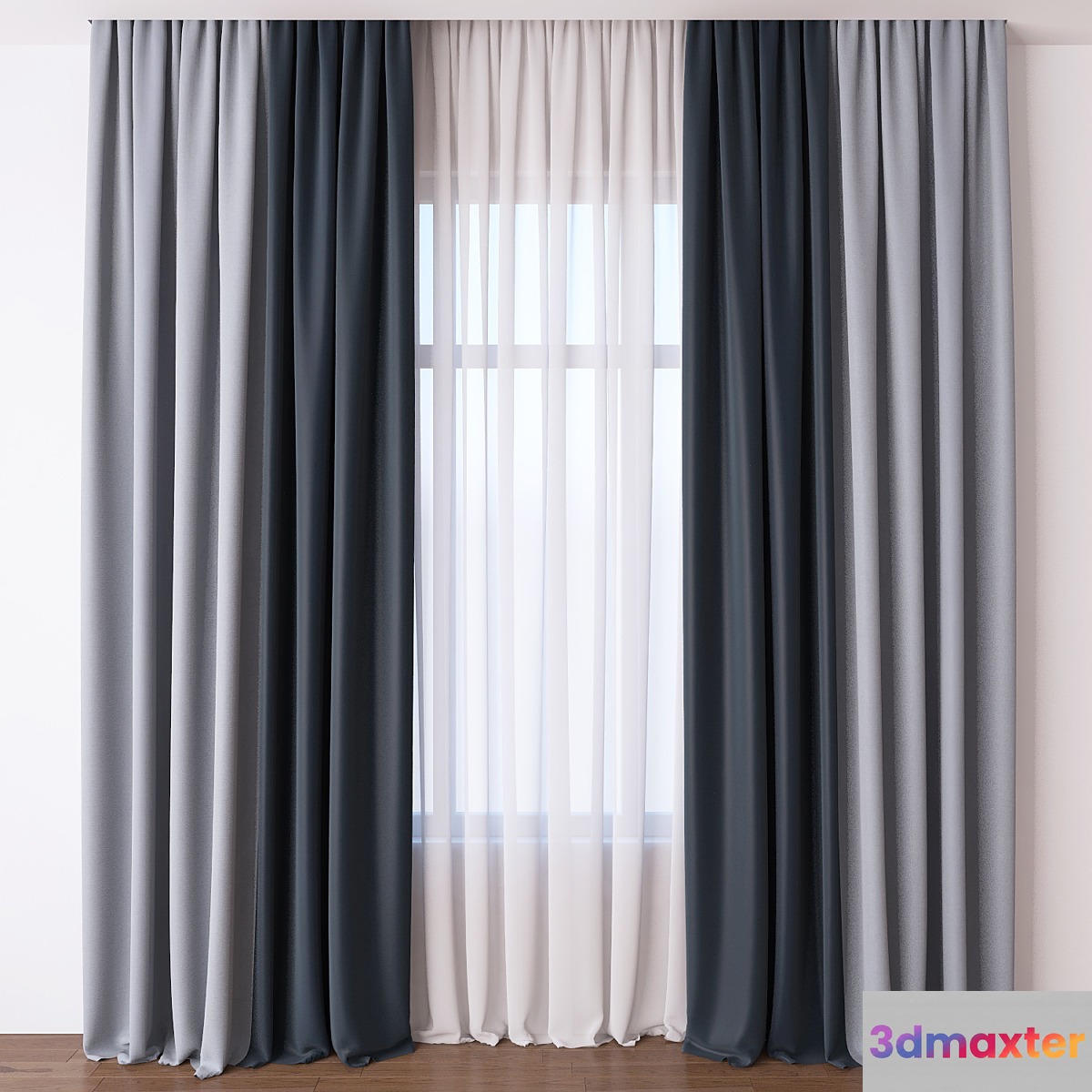 Curtain 3D Max