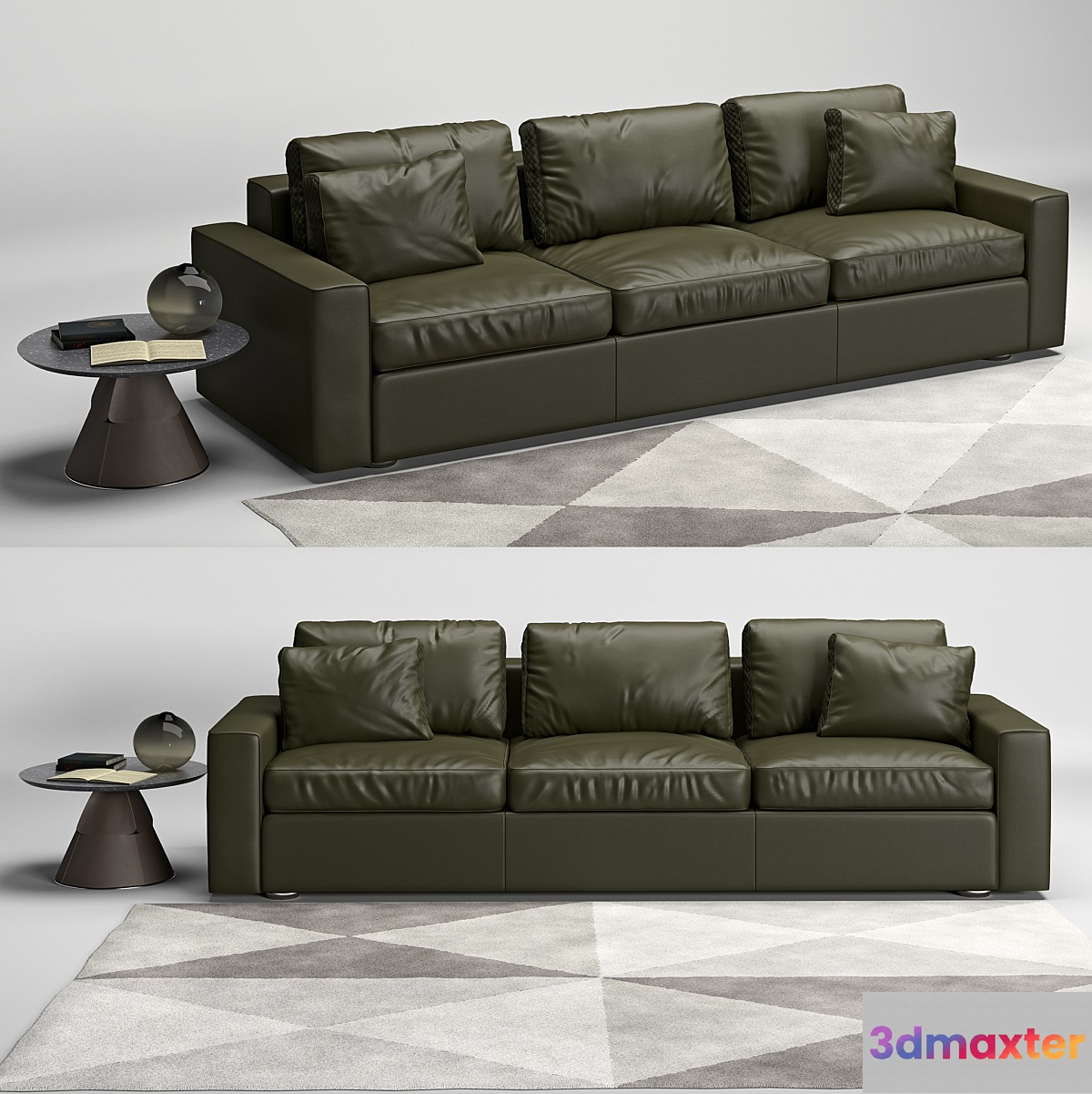 de Sede ds-247 sofa and ds-615 table 3D Max