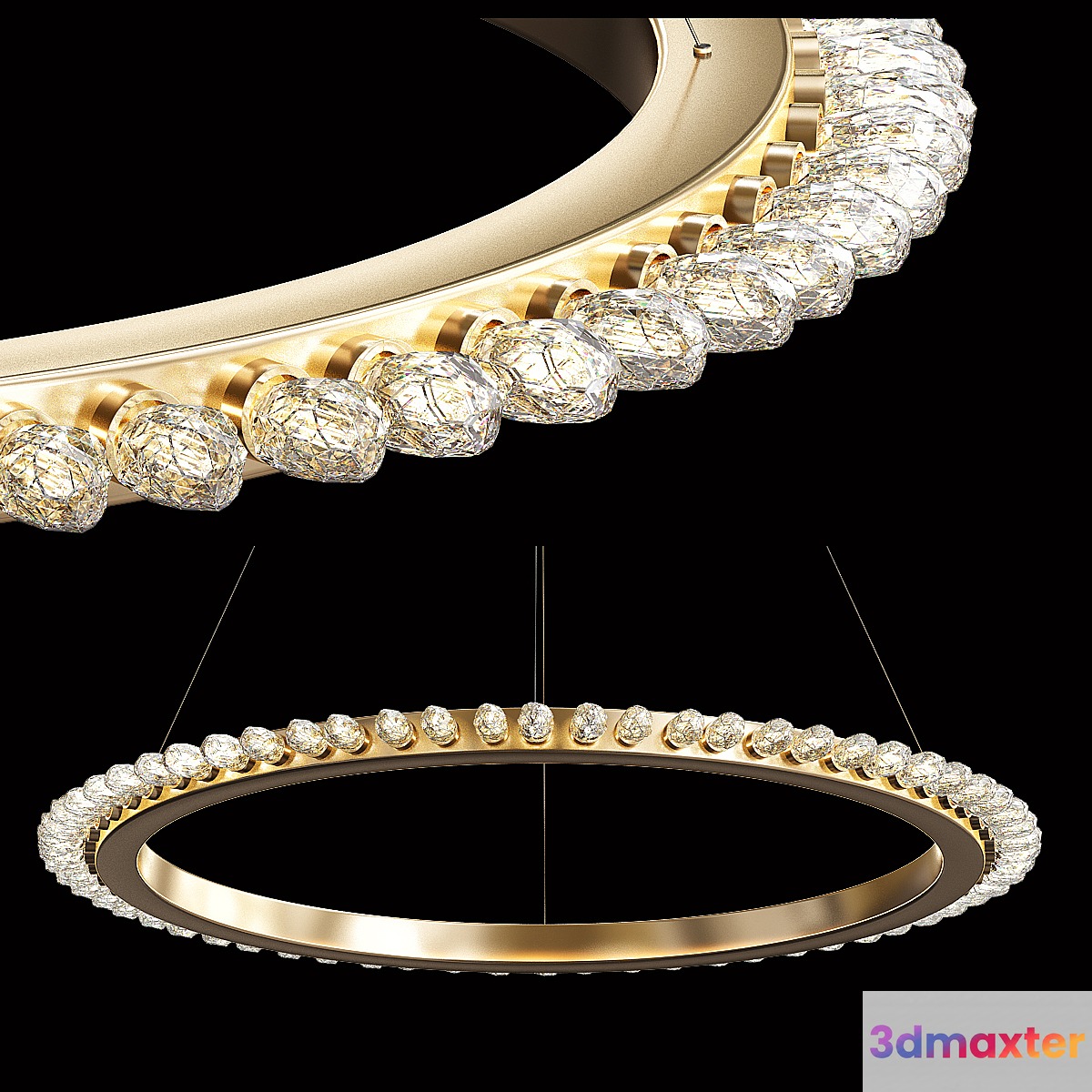 Chelsom Aura Ceiling Light 3D Max