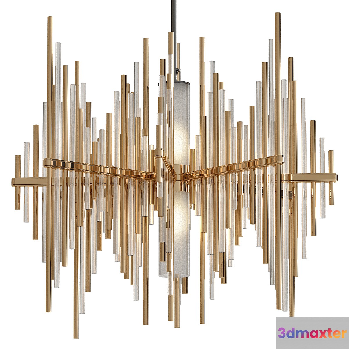 Corbett Lighting 238-42 Gold Leaf 3D Max
