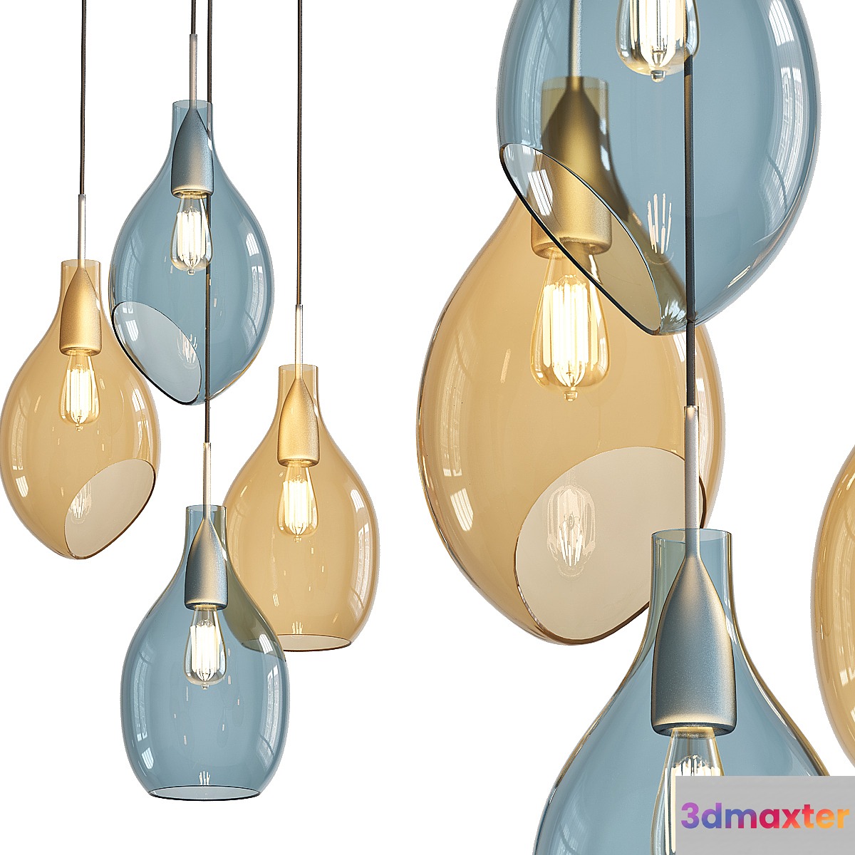 YBFQ LED Elegante pentant