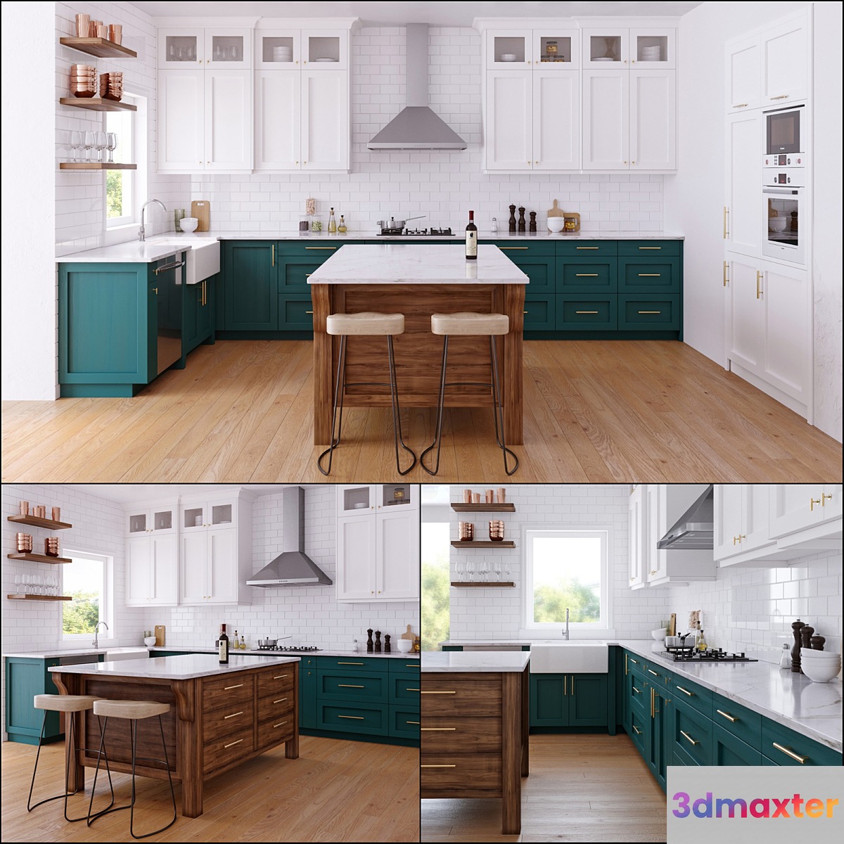 Green kitchen