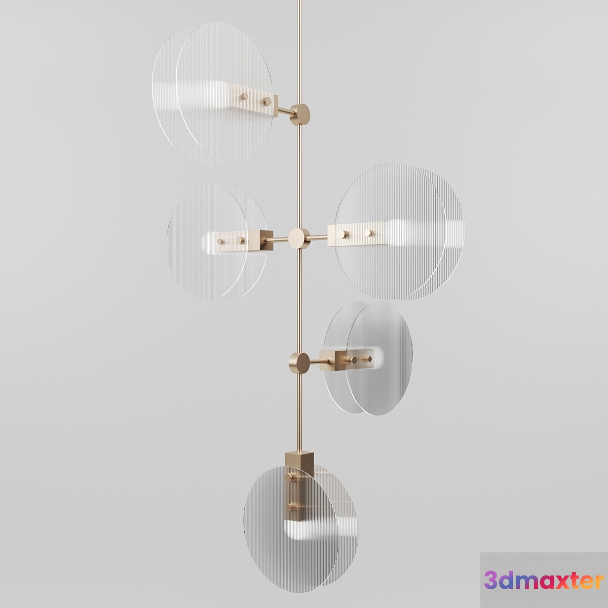 Nebulae Chandelier by Ross Gardam 3D Max