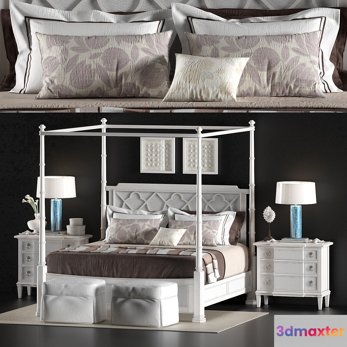 LEXINGTON_HOME_BRANDS_SOUTHAMPTON_POSTER_BED 3D Max