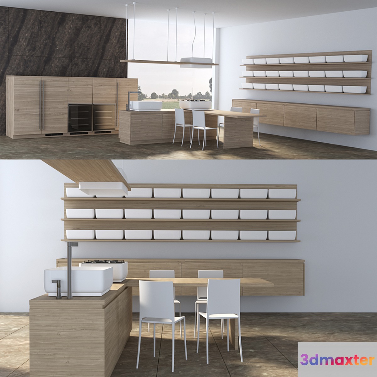 Scavolini Qi 3D Max