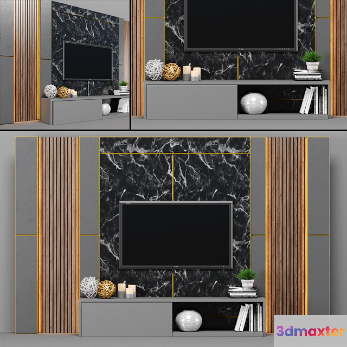 Tv Stand_18 3D Max