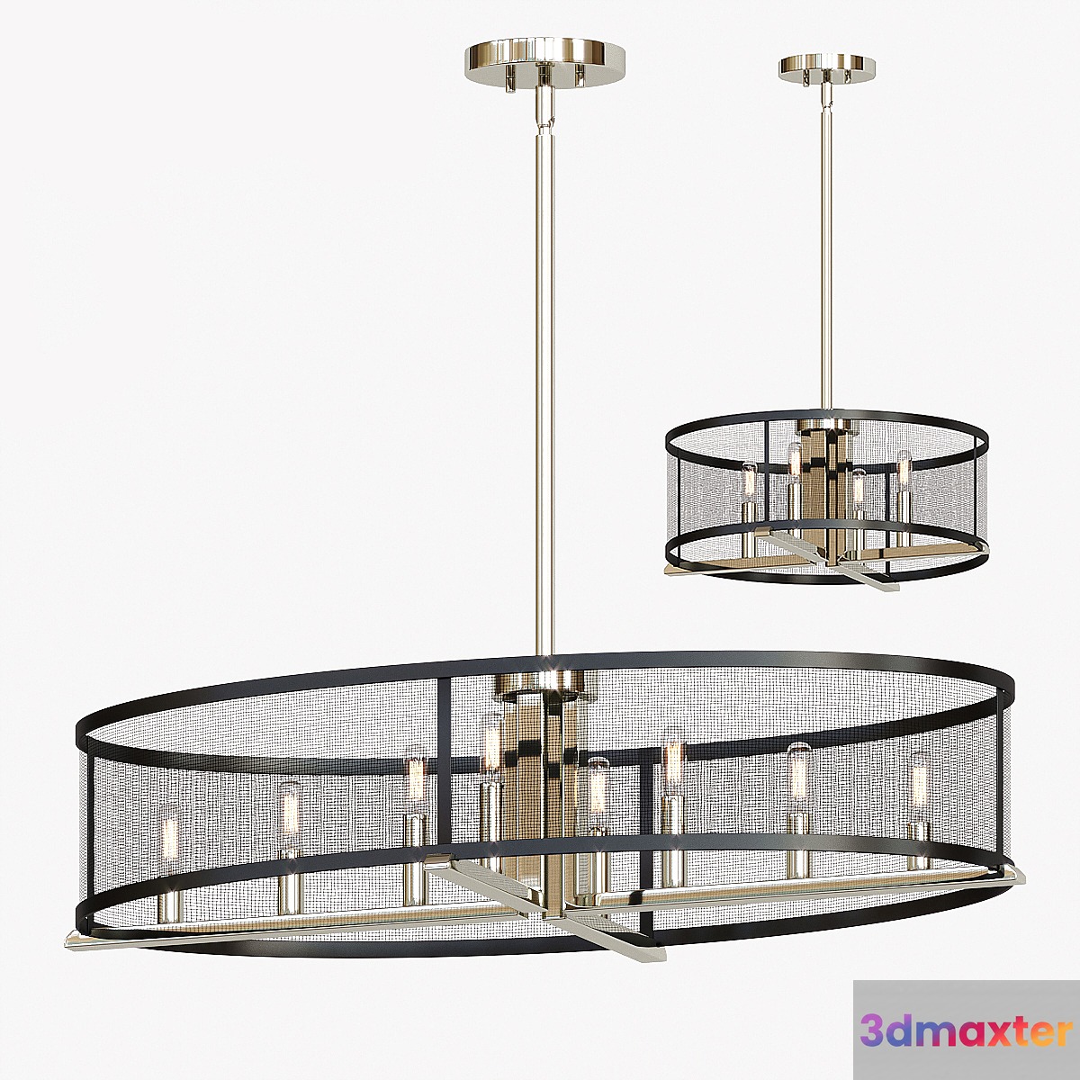 Kichler Chandelier 3D Max