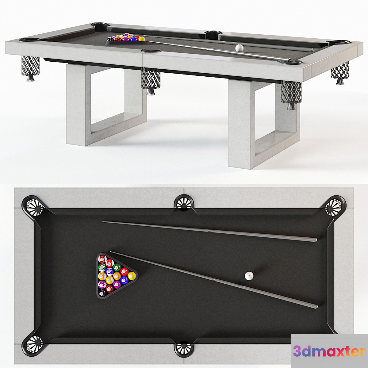 James De Wulf Pool Table