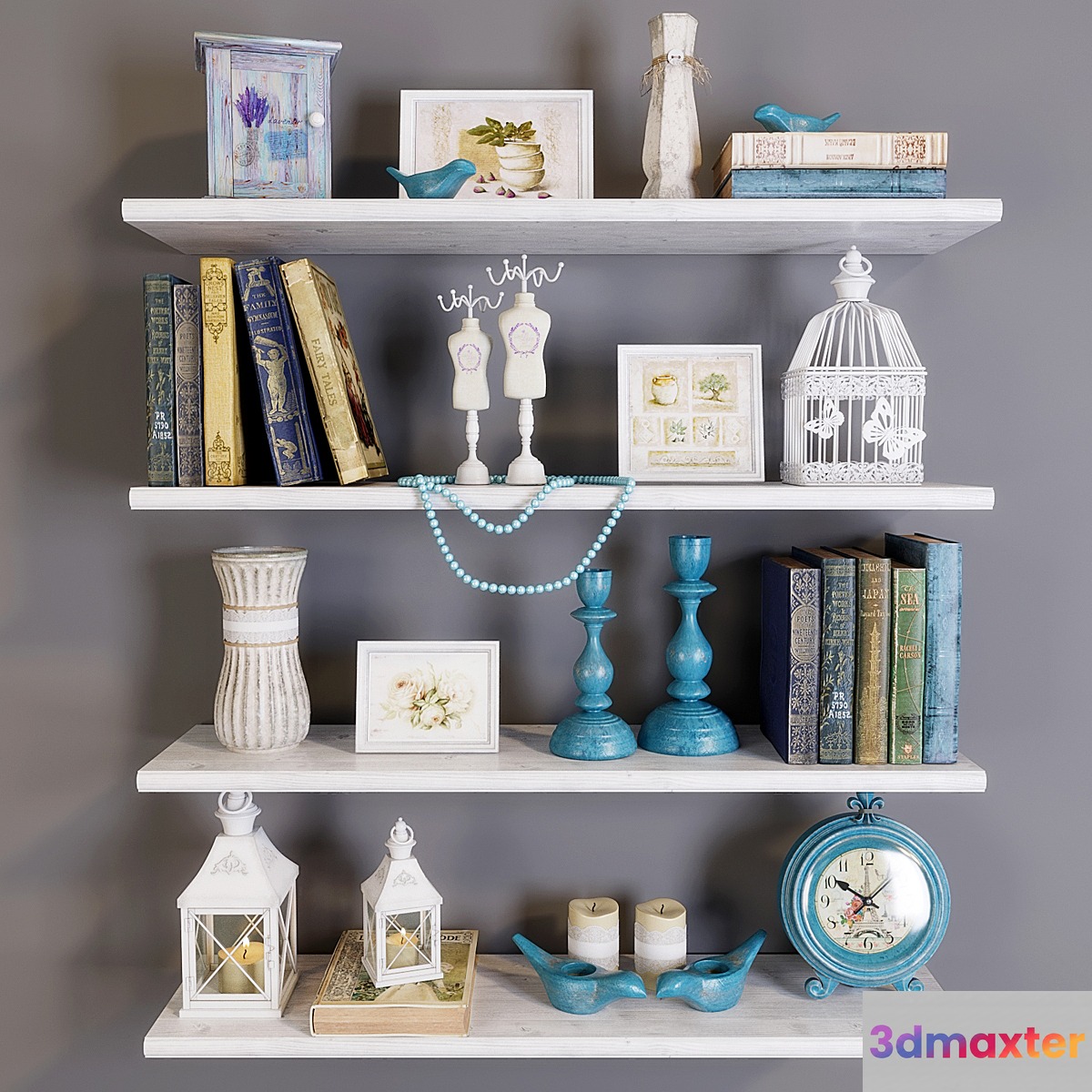 Decorative set (Provence) 3D Max