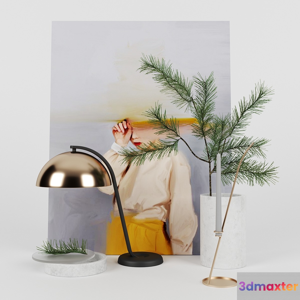 Decor set 04 3D Max