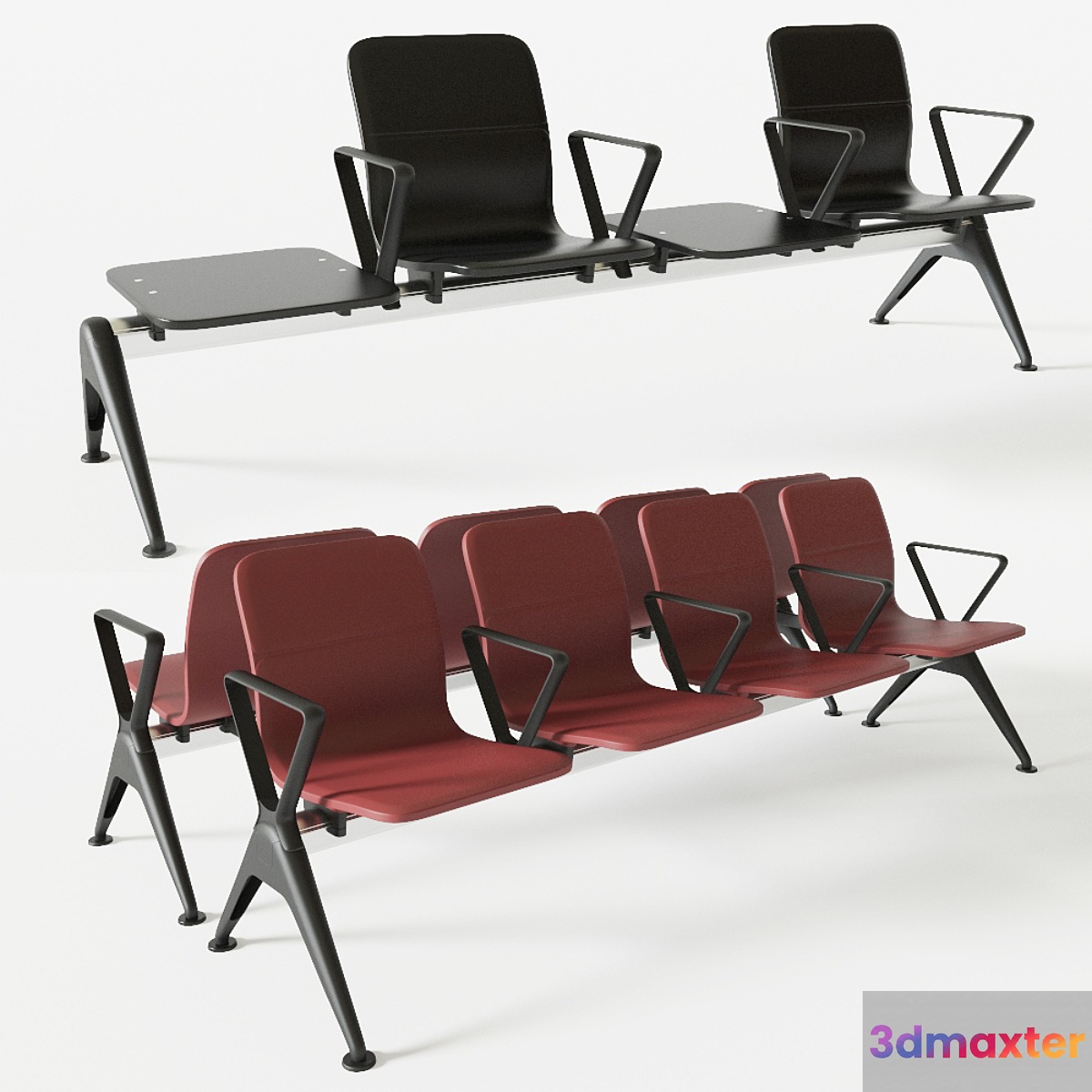 ZOEFTIG Bench 3D Max