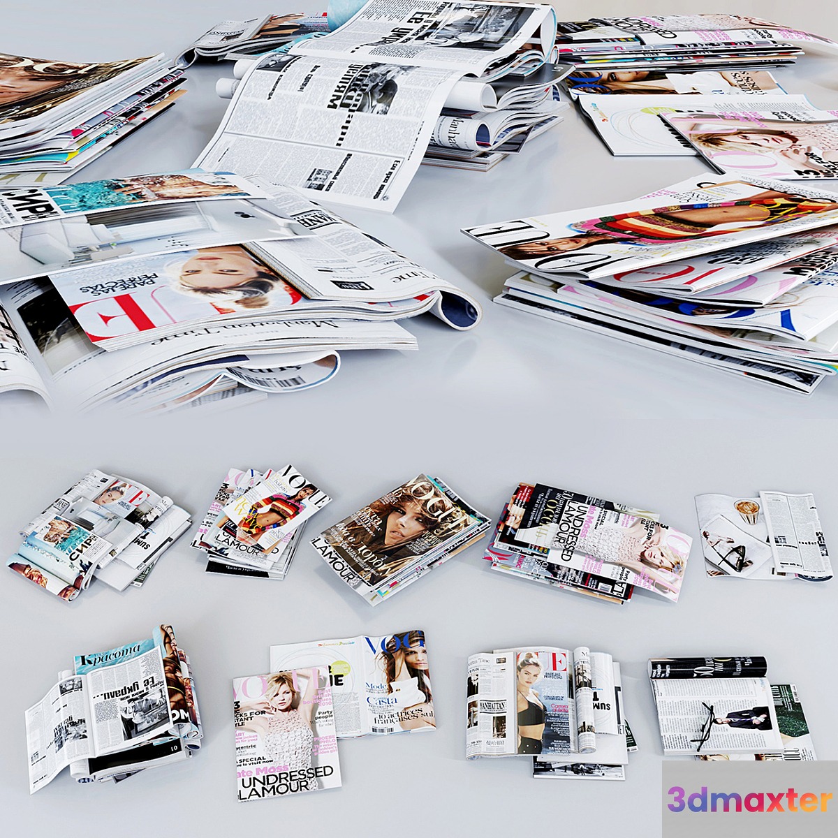 Journal set 5 3D Max