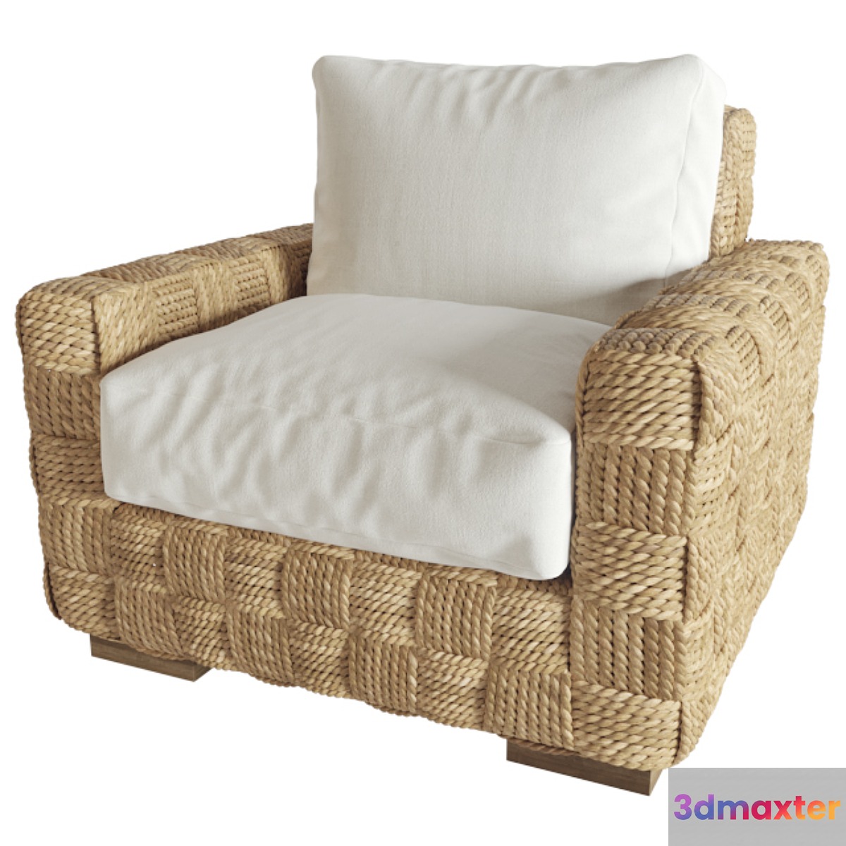 BLACK PALMS WOVEN CHAIR Ralph Lauren (vray GGX) 3D Max