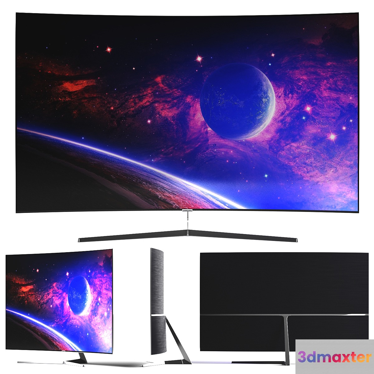 TV Samsung Premium UHD 4K Curved Smart TV MU9000 Series 9