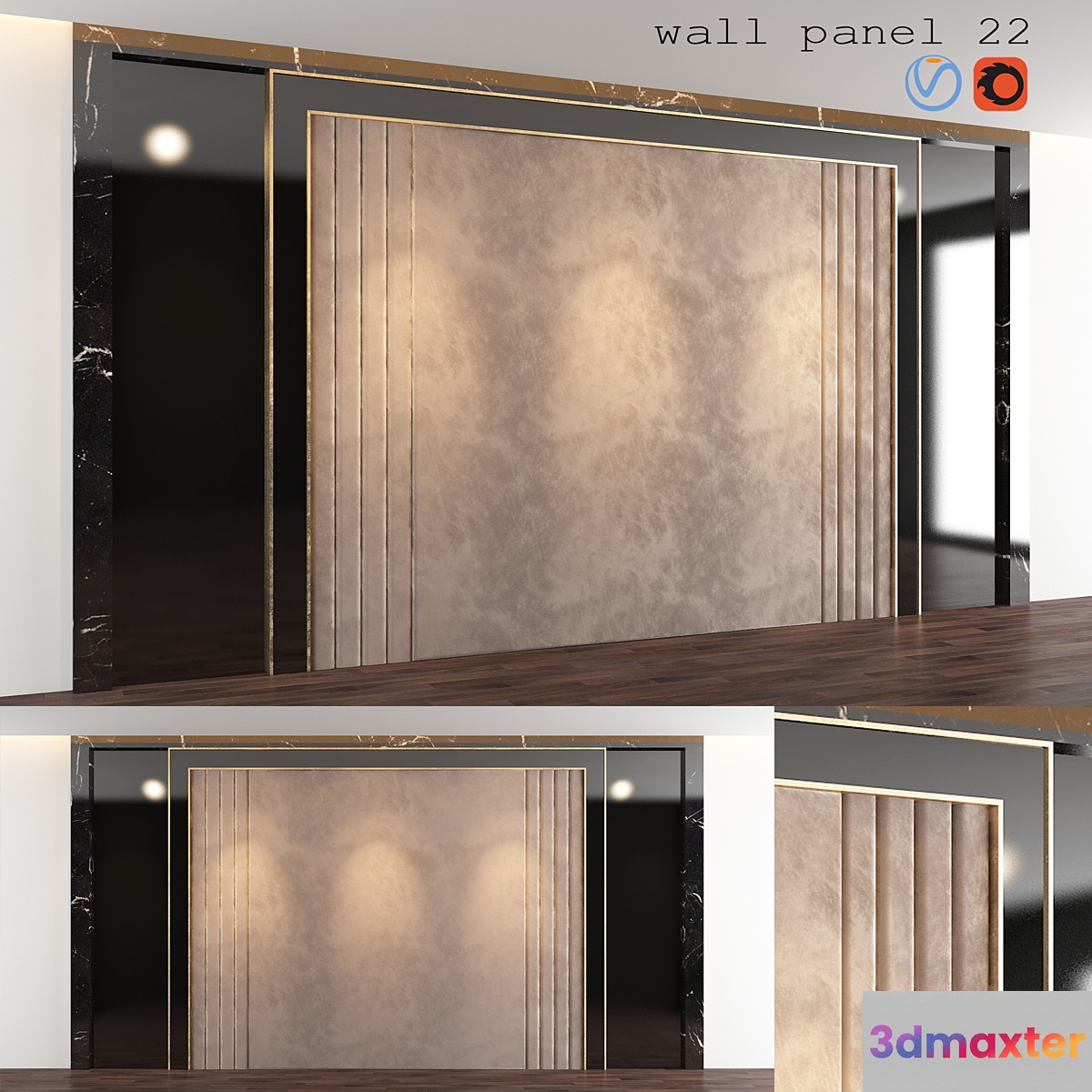 Panel 22 3D Max