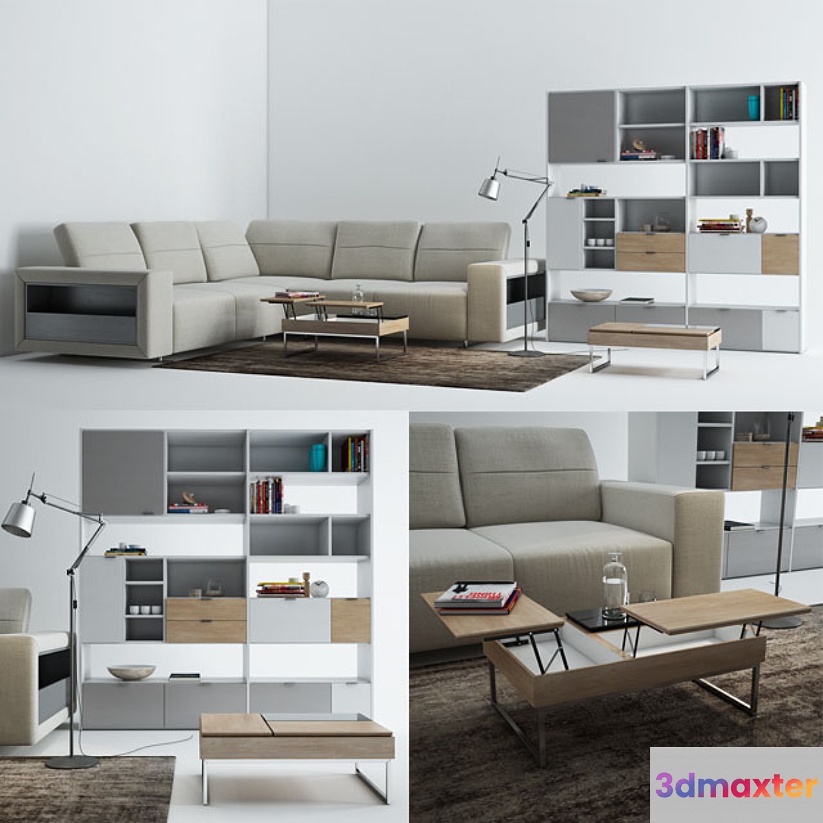 BoConcept Furniture 3D Max