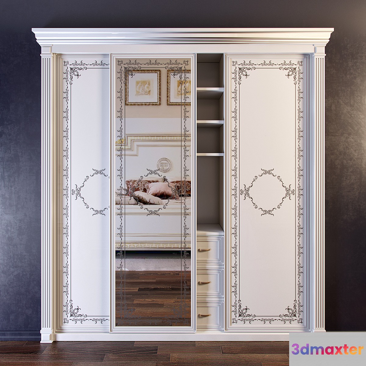 Cabinet 11 3D Max