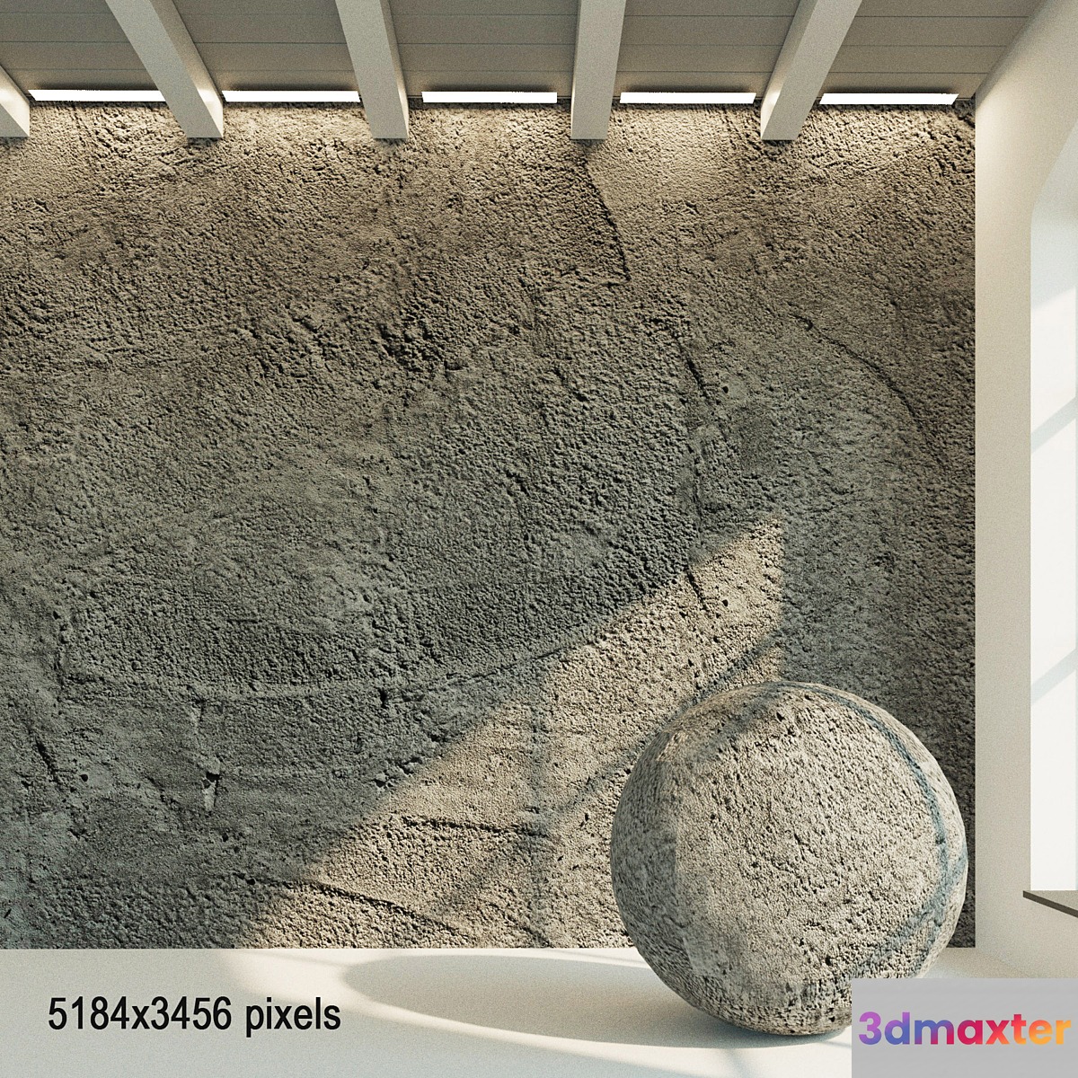 Concrete wall. Old concrete. 50