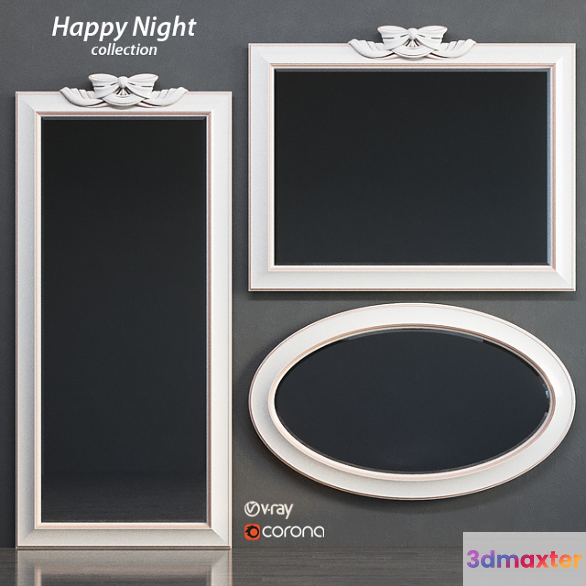 Ferretti e Ferretti mirror 3D Max