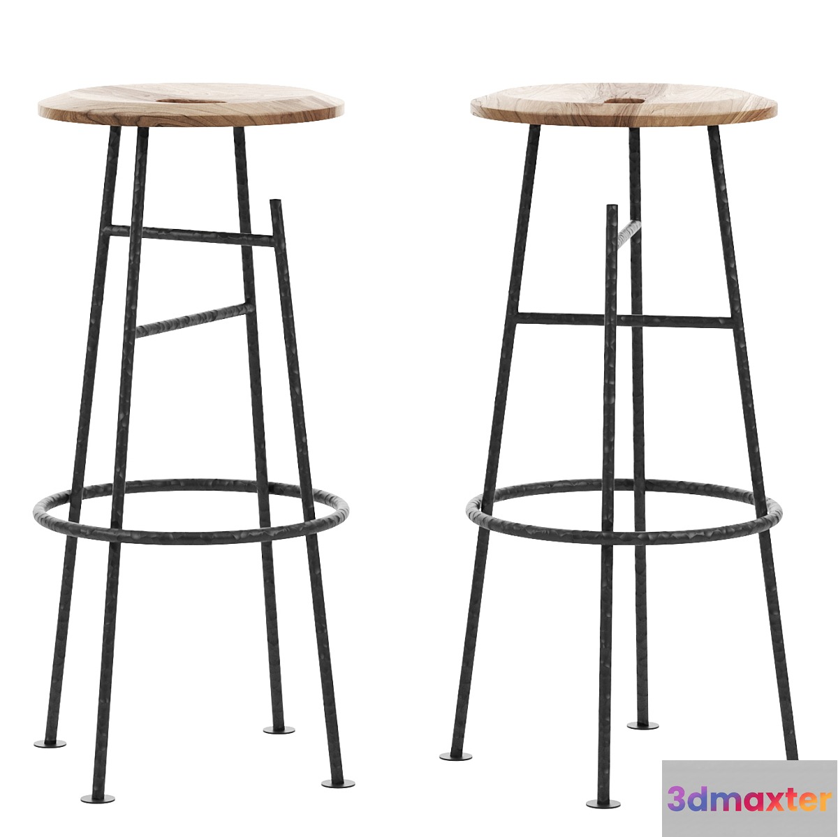 Sbagliato bar stool by mogg 3D Max