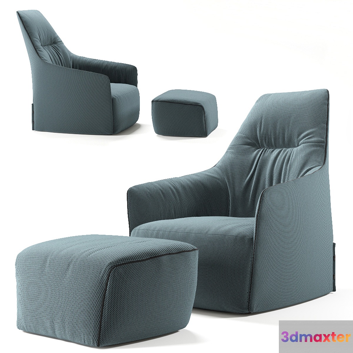Armchair POLIFORM Santa Monika Lounge - No.3