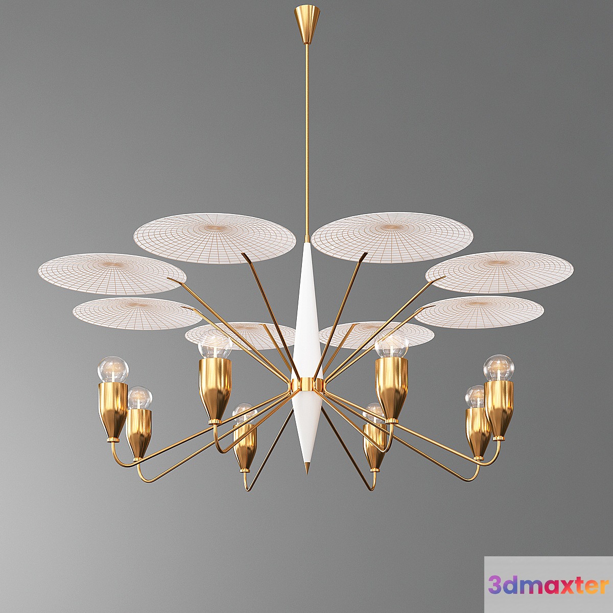 Peggy Modern Chandelier 3D Max
