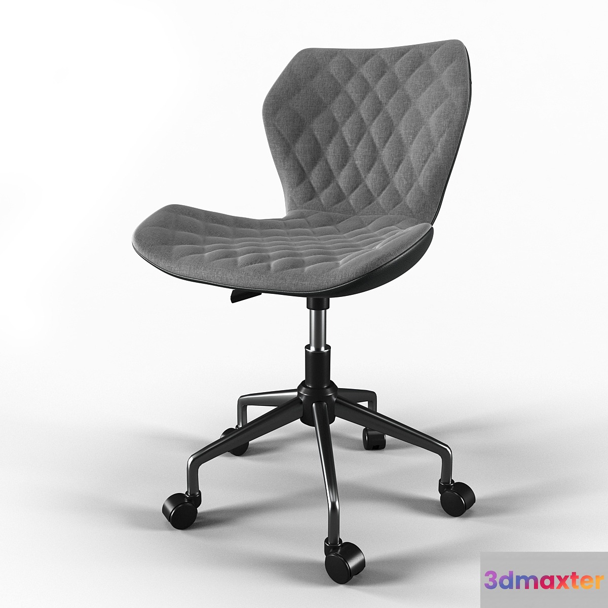 Office Chair 13 - Deluxe Modern Office Armless Task Chair 3D Max