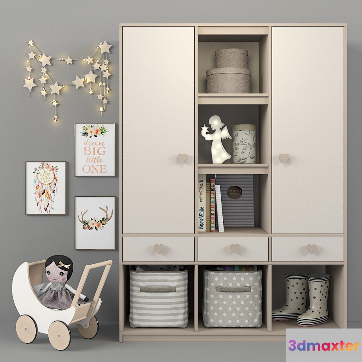 Children's furniture and accessories 42 3D Max