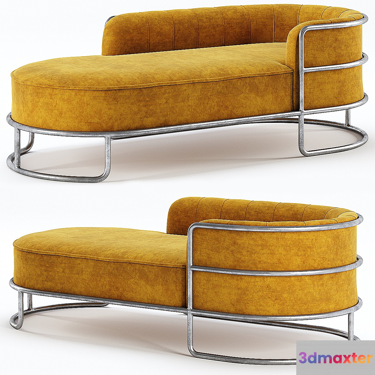 Giuseppe De Vivo Chaise longue 3D Max