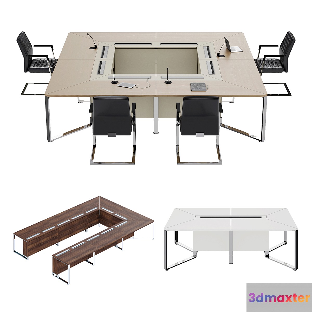 Tables LAS I-MEET (part2) 3D Max