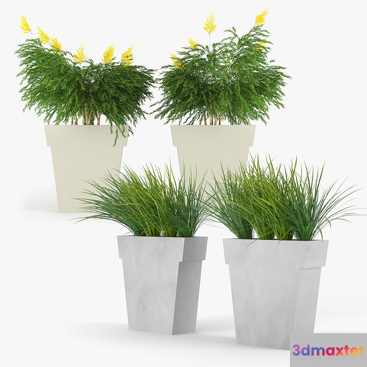 IL VASO OUTDOOR PLANTER 3D Max